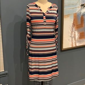 Tacera stripped dress